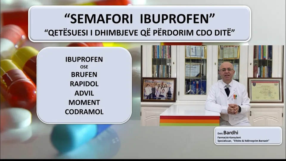 IBUPROFEN, BRUFEN, RAPIDOL, ADVIL